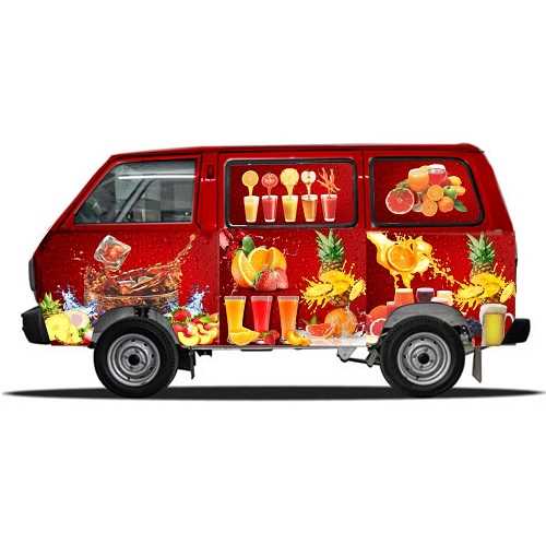 Mobile Van Soda Machine